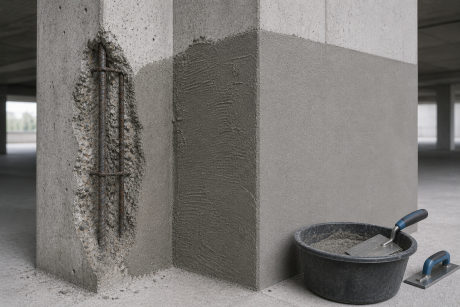 Betoninstandsetzung und Reprofilierung